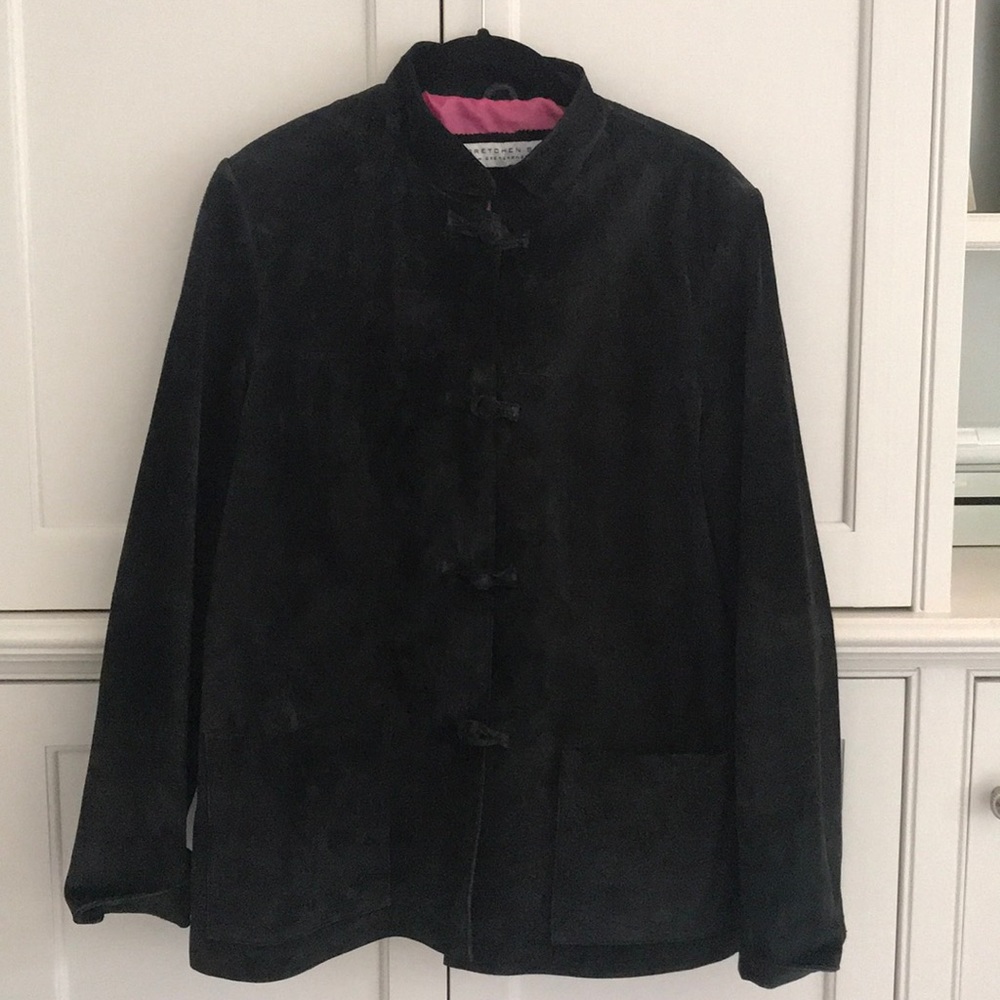 Gretchen Scott Suede leather Jacket